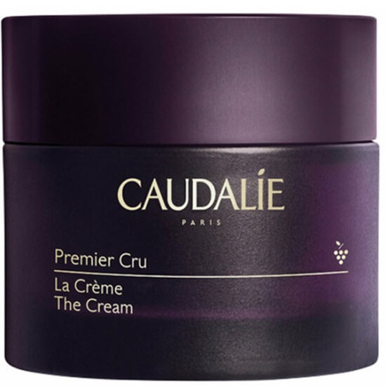 Caudalie Premier Cru The Cream 50 ml yüz kremi cam kavanoz, viniferine ve gül ağacı özü içeren %98 doğal türevli- 1