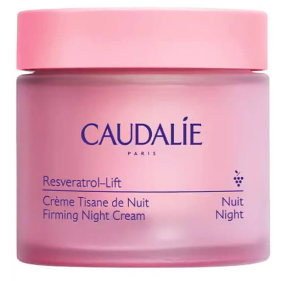 Caudalie Resveratrol Lift Night Cream 50 ml gece kremi cam kavanoz resveratrol hiyalüronik asit vegan kolajen- 1