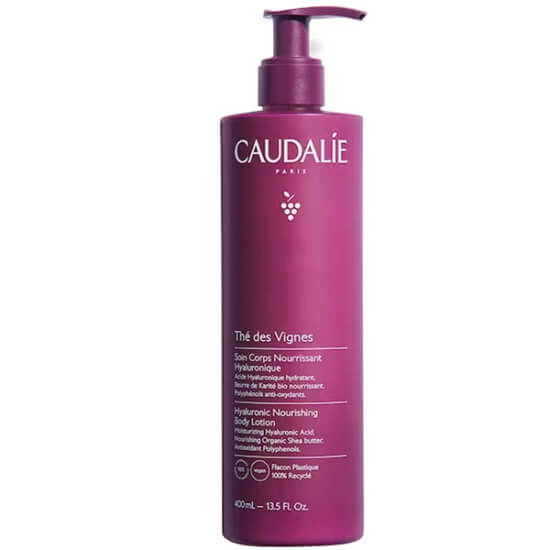 Caudalie Thé Des Vignes vücut losyonu 400 ml süt form, %98 doğal türevli vegan, hiyalüronik asit organik shea- 1