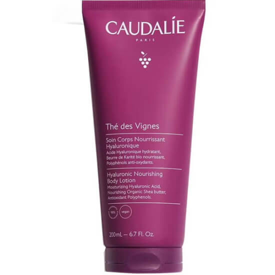 Caudalie Thé Des Vignes Nourishing Body Lotion 200 ml vücut losyonu hiyalüronik asit organik shea yağı polifenol vegan- 1
