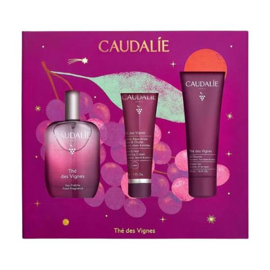 Caudalie The Des Vignes Parfüm Seti - Parfüm 50 ml + Duş Jeli 50 ml + El Kremi 30 ml - 1