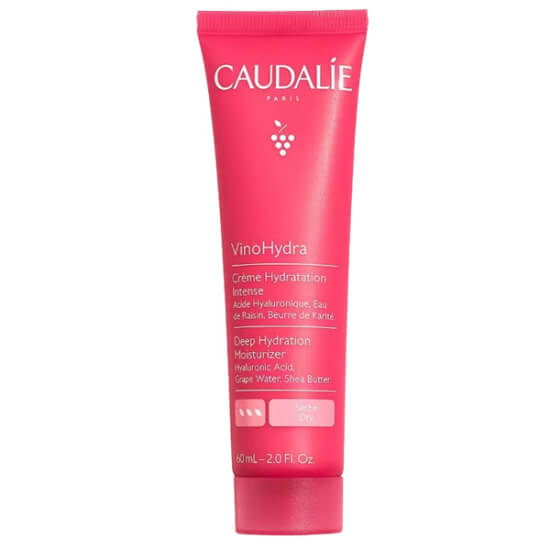 Caudalie Vino Hydra Deep Hydration Moisturizer 60 ml kuru ciltler için hiyalüronik asitli organik shea yağlı krem- 1