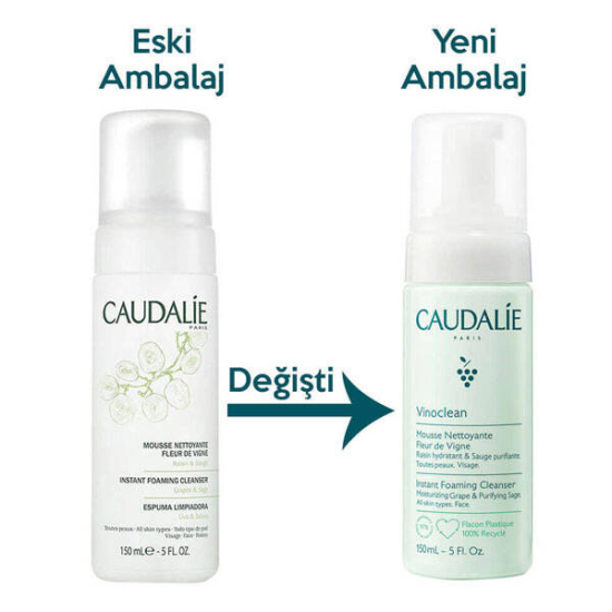 Caudalie Vinoclean Instant Foaming Cleanser Köpük Temizleyici 150 ML - 2