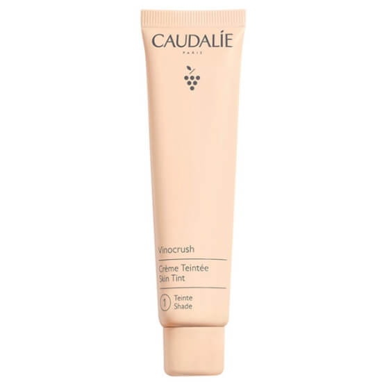 Caudalie Vinocrush Creme Tinted 30 ml renkli krem, niyasinamid hiyalüronik asit ve organik üzüm suyu içeren vegan- 1
