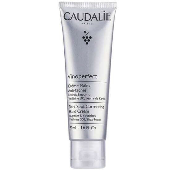 Caudalie Vinoperfect leke karşıtı el kremi 50 ml viniferine organik shea yağı ve avokado yağı içeren krem tüp- 1