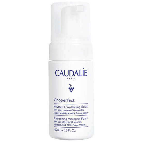 Caudalie Vinoperfect ışıltı verici mikro peeling temizleme köpüğü 100 ml, organik üzüm suyu AHA ve mandelik asitli- 1