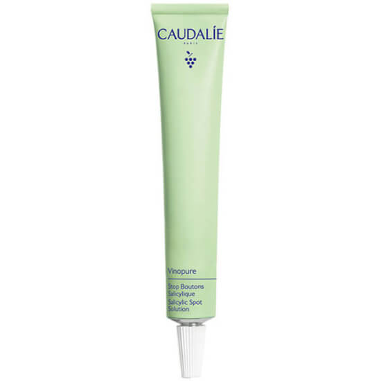 Caudalie Vinopure salisilik krem 15 ml akneye eğilimli ciltler için doğal salisilik asit niyasinamid çay ağacı yağı- 1