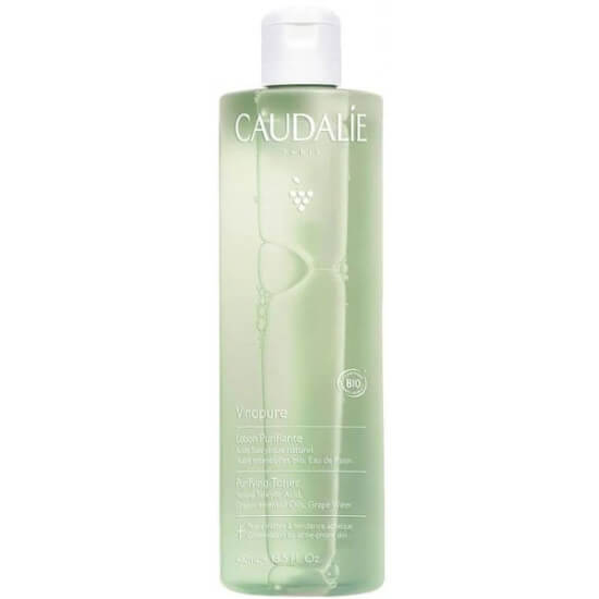 Caudalie Vinopure Tonik 400 ml yağlı ve akneye eğilimli ciltler için doğal salisilik asit organik üzüm suyu- 1