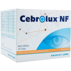 Bausch Lomb - Cebrolux Nf 30 Saşe Sitikolin ve Çinko Takviyesi Bausch Lomb - Cebrolux Nf 30 Saşe Sitikolin ve Çinko Takviyesi