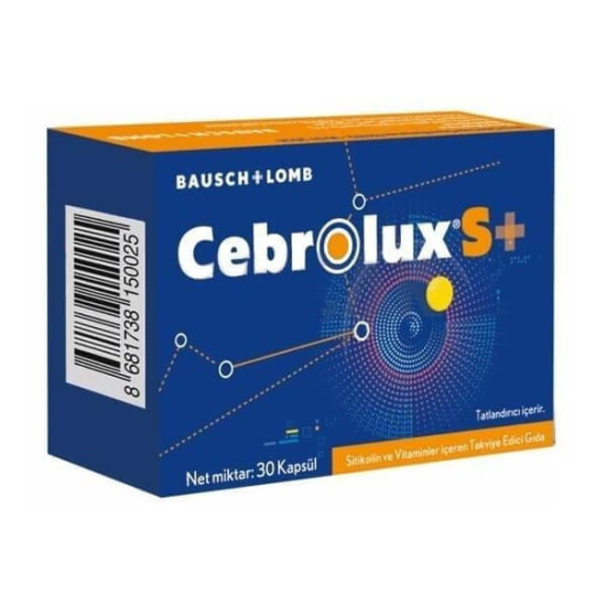  Cebrolux S + Sitikolin Vitamin 30 Kapsül - 1