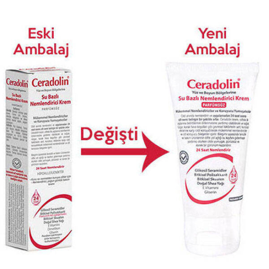 Ceradolin Su Bazlı Nemlendirici Krem 50 ML - 2