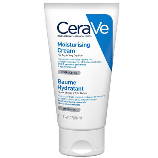 CeraVe Moisturizing Cream 50 ml kuru ciltler için nemlendirici krem, 3 seramid ve hyalüronik asitli- 1