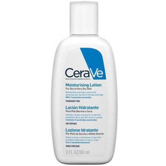 CeraVe Moisturizing Losyon 88 ml kuru ve çok kuru ciltler için yüz vücut nemlendirici hyalüronik asit seramid- 1