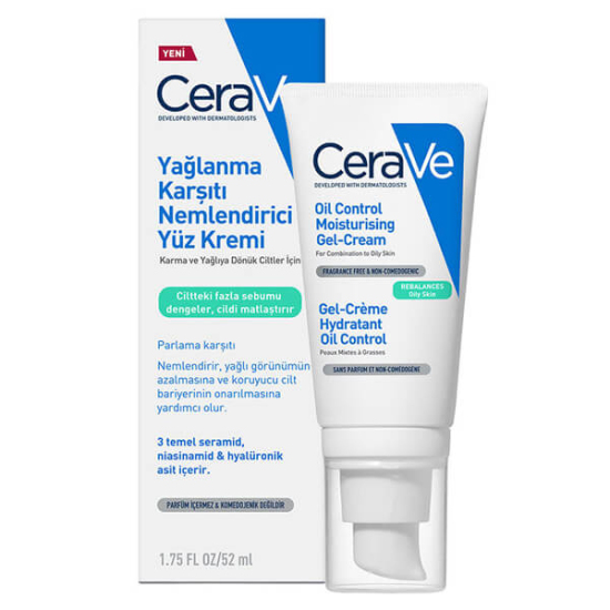  Cerave Yağlanma Karşıtı Nemlendirici Yüz Kremi 52 ml - 1