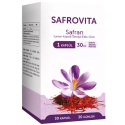 Cerebrovita Safrovita Safran Ekstresi 30 Kapsül - Cerebrovita