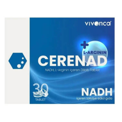 Cerenad L-Arginine NADH Dilaltı 30 Tablet - Cerenad