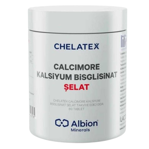  Chelatex CALCİMORE Kalsiyum Bisglisinat 60 Kapsül - 1