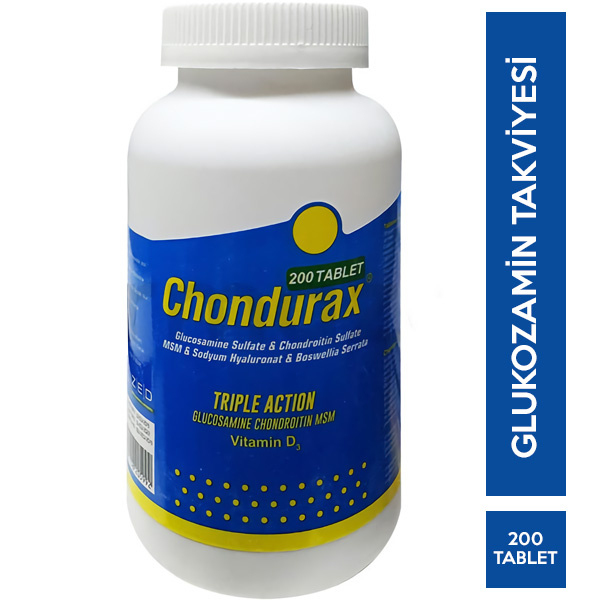 Chondurax Glucosamine Chondroitin Msm 200 Tablet - Glukozamin ...