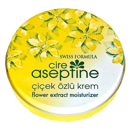 Cire Aseptine çiçek özlü nemlendirici krem 150 ml klasik teneke kutu cilt bakım kremi ürün görseli- 1
