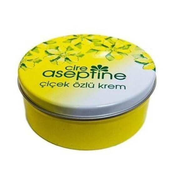 Cire Aseptine Çiçek Özlü Nemlendirici Krem 250 ml klasik teneke kutu cilt bakım kremi- 1