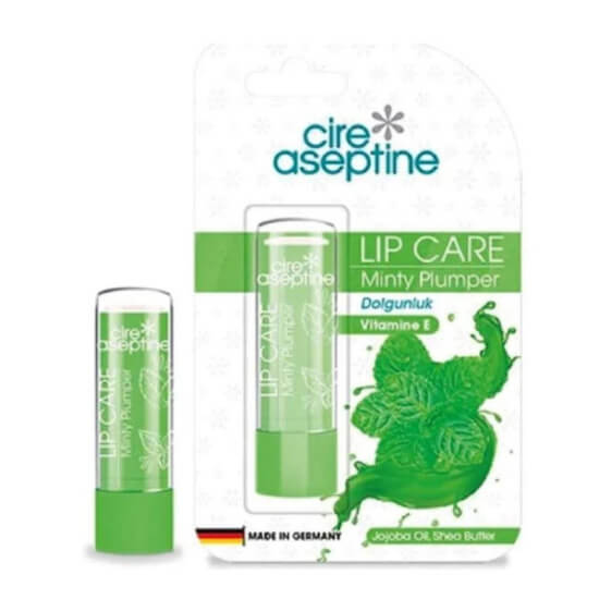 Cire Aseptine mentollü dudak bakım kremi 4,5 g renkli lip balm E vitamini destekli ferahlatıcı stick- 1
