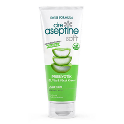 Cire Aseptine Soft Aloe Vera Özlü Rahatlatıcı Besleyici Prebiyotikli Krem 75 ml - Cire Aseptine