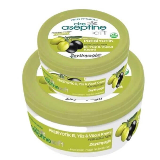  Cire Aseptine Soft Prebiyotik Zeytin Krem 100 ml 30 ml - 1