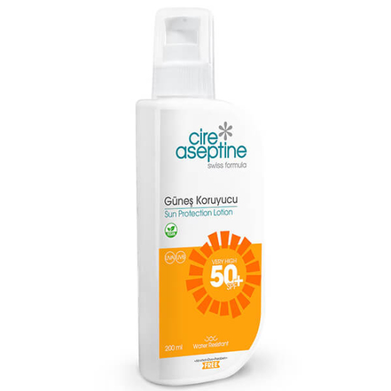  Cire Aseptine SPF50+ Güneş Koruyucu 200 ml - 1