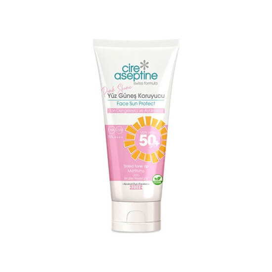  Cire Aseptine Ton Dengeleyici ve Aydınlatıcı Güneş Kremi SPF 50+ 50 ml - 1
