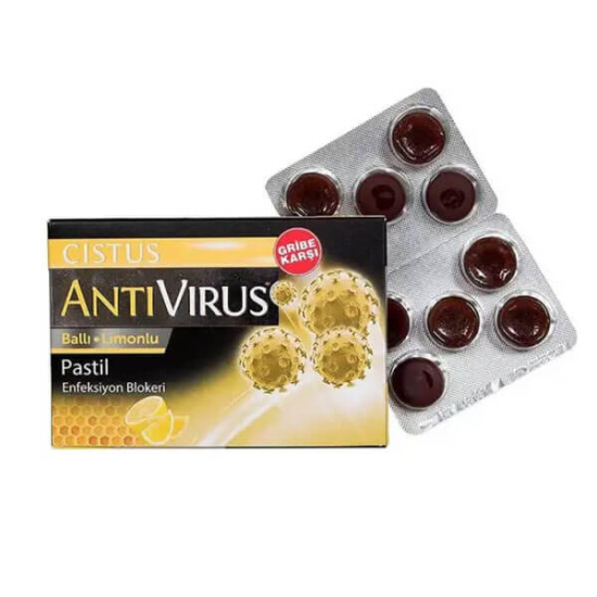  Cistus Ballı Limonlu Pastil 10 Adet - 1