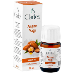 Clades Argan Yağı 20 ml - Clades