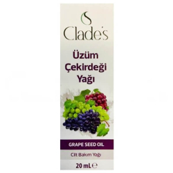 Clades Üzüm Çekirdeği Yağı 20 ml - Clades
