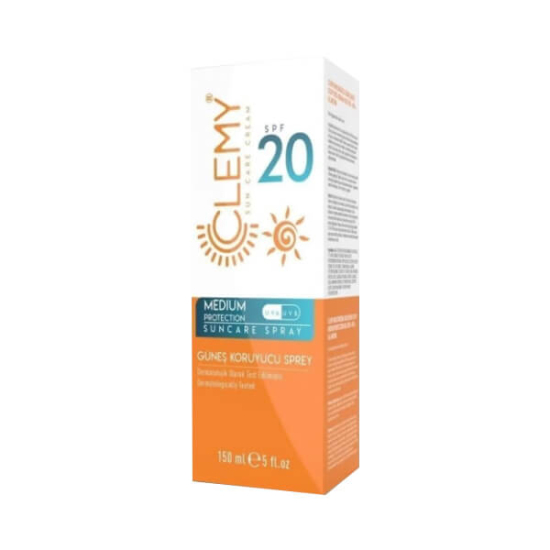  Clemy Güneş Koruyucu Sprey SPF20+ 150 ml - 1