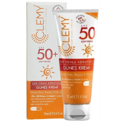 Clemy Güneş Kremi SPF50 75 ml - Clemy