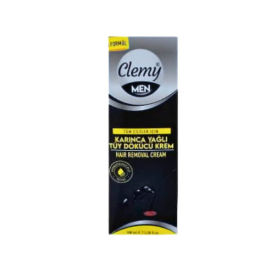  Clemy Men Karınca Yağlı Tüm Ciltler İçin Tüy Dökücü Krem 100 ml - 1