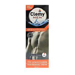 Clemy Sert ve Kalın Tüyler İçin Tüy Dökücü Krem 100 ml - Clemy