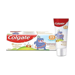 Colgate 3-5 Yaş Portakal Aromalı Florürsüz Çocuk Diş Macunu 60 ml - Colgate