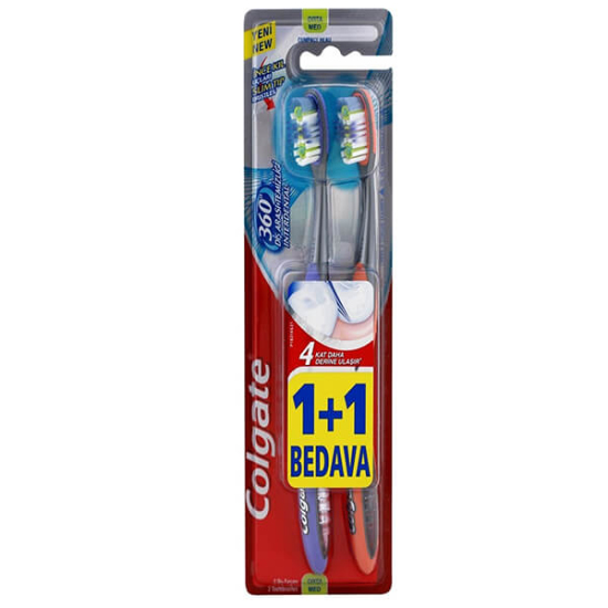  Colgate 360 Interdental Diş Fırçası 2 li - 1