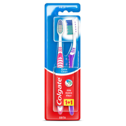 Colgate Extra Clean Diş Fırçası Orta 1+1 - Colgate