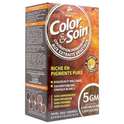 Color Soin - Color Soin 5GM Clear Cappucino Parlak Kumral Saç Boyası Color Soin - Color Soin 5GM Clear Cappucino Parlak Kumral Saç Boyası