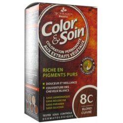 Color Soin - Color Soin 8C Copper Blond Bakır Sarı Saç Boyası Color Soin - Color Soin 8C Copper Blond Bakır Sarı Saç Boyası