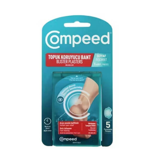  Compeed Topuk Koruyucu Bant Seffaf 5 li - 1