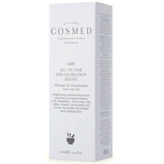 Cosmed Aligth All In One Discoloration leke karşıtı krem 30 ml Lumisphere titanyum dioksit niasinamid alfa arbutin- 1
