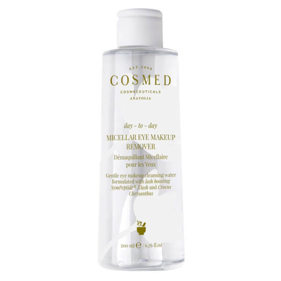 Cosmed Day To Day micellar göz makyaj temizleyici 200 ml sıvı, pamukla nazik temizlik, durulanmaz, günlük kullanım- 1