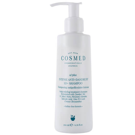 Cosmed SD Plus Intense kepek karşıtı şampuan 200 ml sülfatsız Zinc PCA Defenscalp ve salisilik asit içerikli- 1