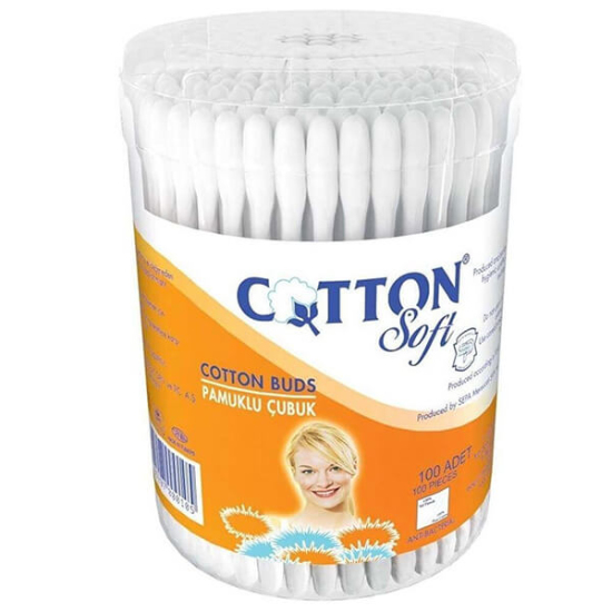  Cotton Soft Kulak Çubuğu 100'lü - 1