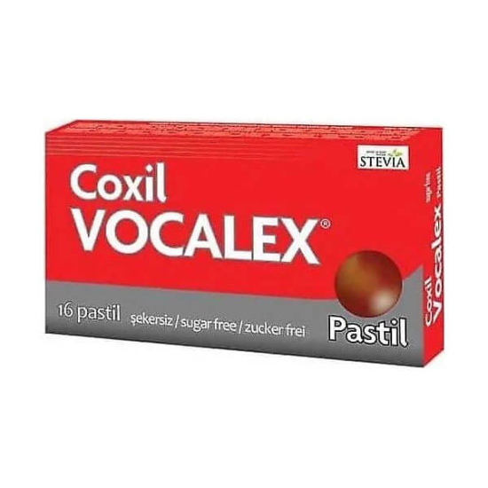  Coxil Vocalex Şekersiz 16 Pastil - 1