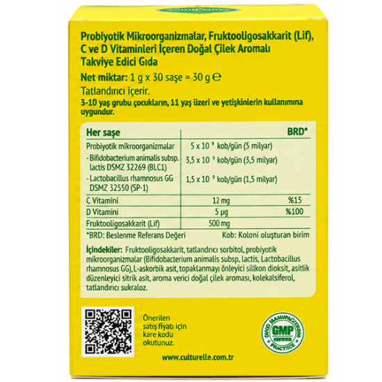 Culturelle Probiotic 30 Saşe - 4