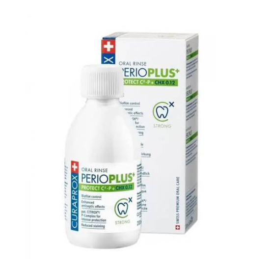 Curaprox Perioplus Protect %0,12 CHX Ağız Çalkalama Suyu 200 ml - 1