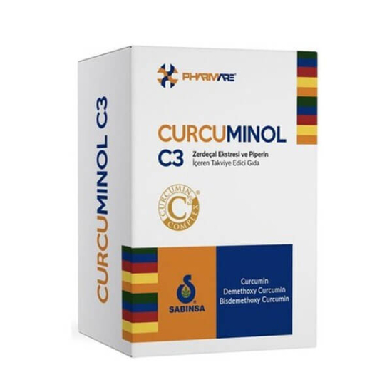 Curciminol C3 Zerdeçal Ekstresi 30 Kapsül - 1
